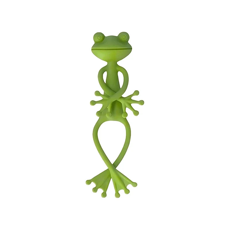 1/3/5PCS Green Frog Shaped Plant Clips DIY Flowers Vines Stem Holder Rack Gardening Gadgets Support for Plants Home Supplies ZYF