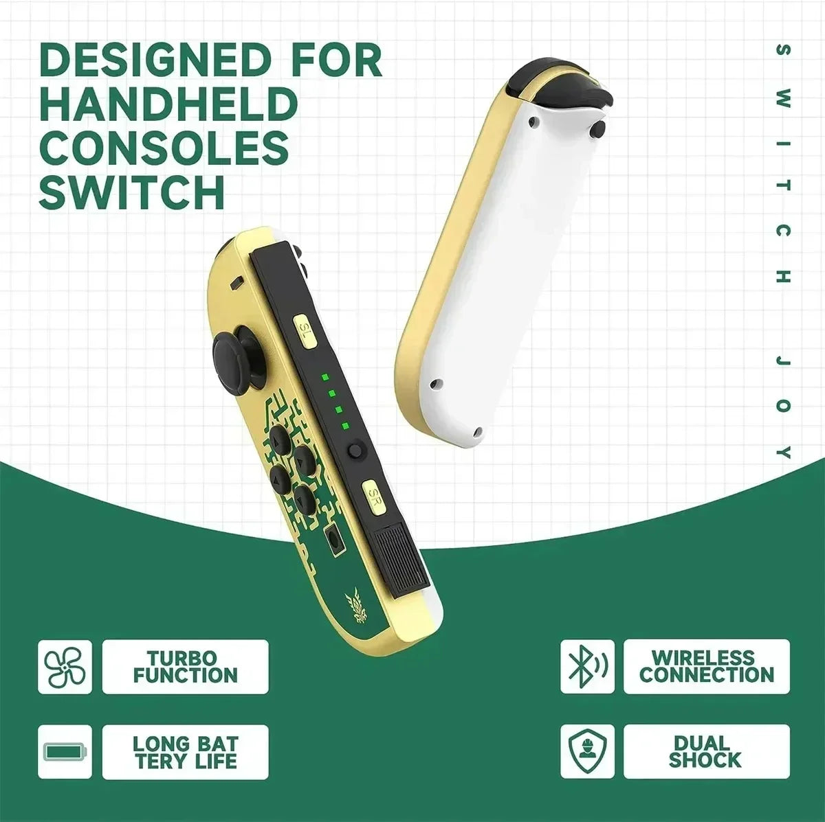 Joycon wireless Control Joycon Controller with Dual Vibration Joystick Gamepad For switch video game consoles Accessorie