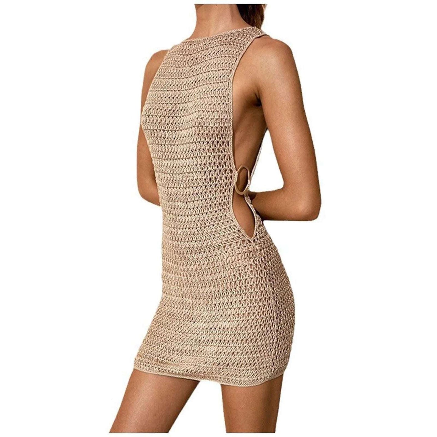 Women Bikini Cover Up Beach Smock Dress Beachwear Sarong Hollow Shoulder Skirt Sexy Bikini For Girls Swim купальник женский 2025
