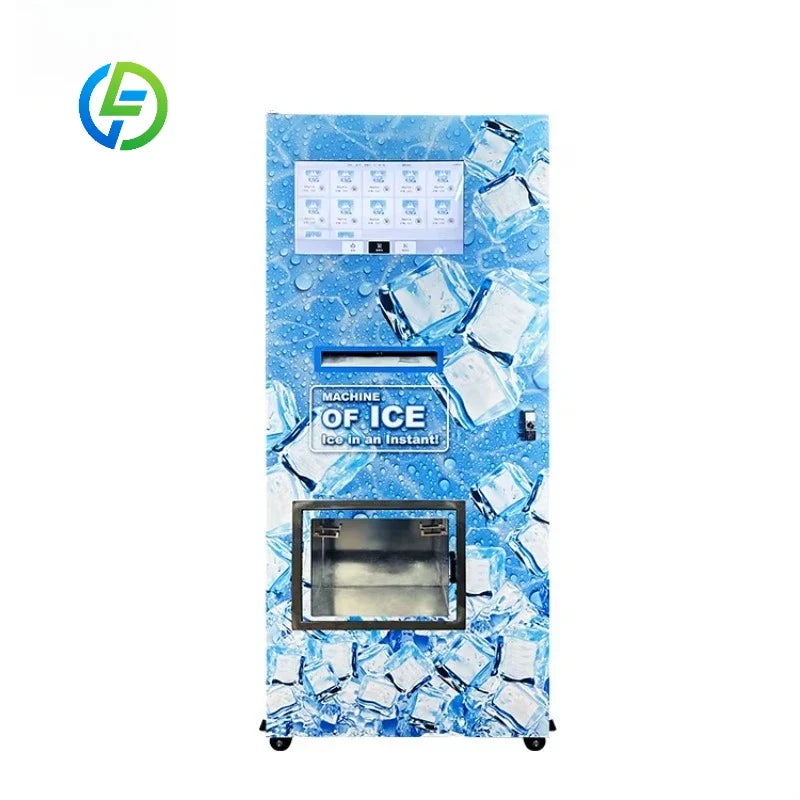 FL Customized Vending Ice Maker Machine Bulk Self-service Outdoor Commercial Automatic Ice Vending Machine