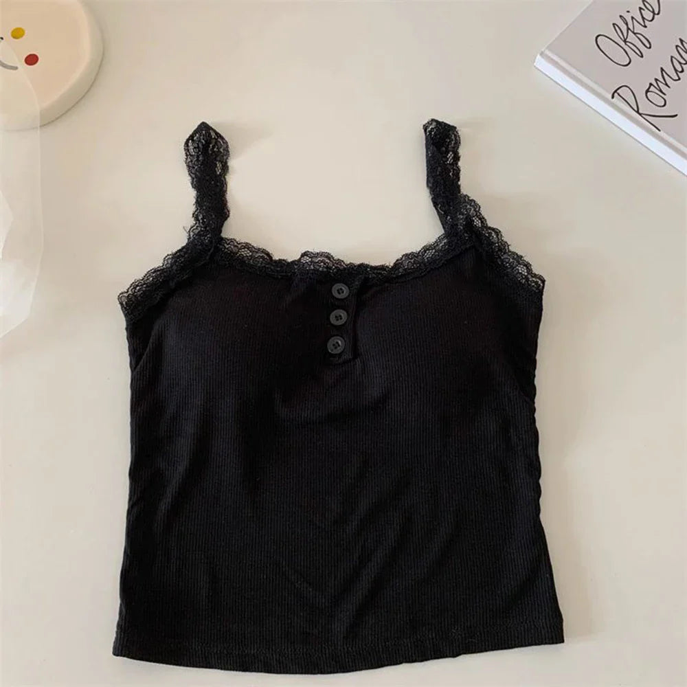 Y2k Women's Tops Backless Crop Top Sleeveless Cute Knitted Tank Top Summer Cropped Vest Female Clothing Sleepwear Tee Shirt