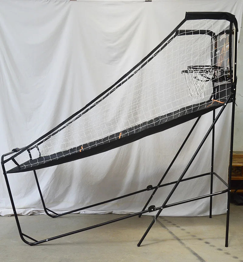 Electric Foldable Single Hoop Basketball Arcade Shooting Game Machine
