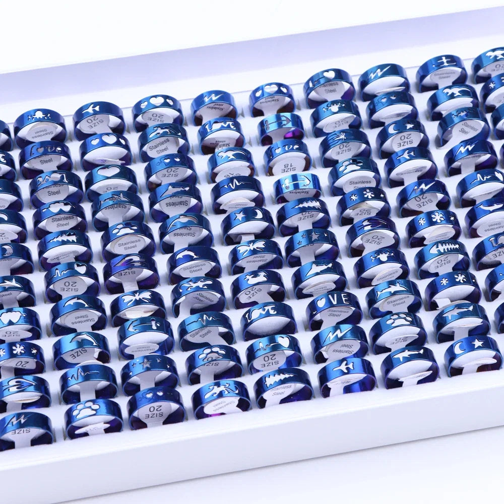 10/20/30/50pcs Classic Fashion Stripe Hollow Colorful Sticker