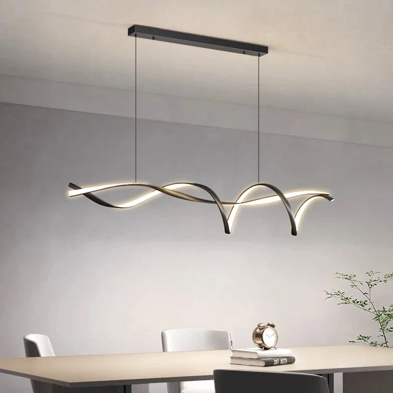 Modern Glass Home Decor LED Lights Pendant Light Lamps for Living Room Chandeliers for Dining Room Hanging Light Indoor Lighting
