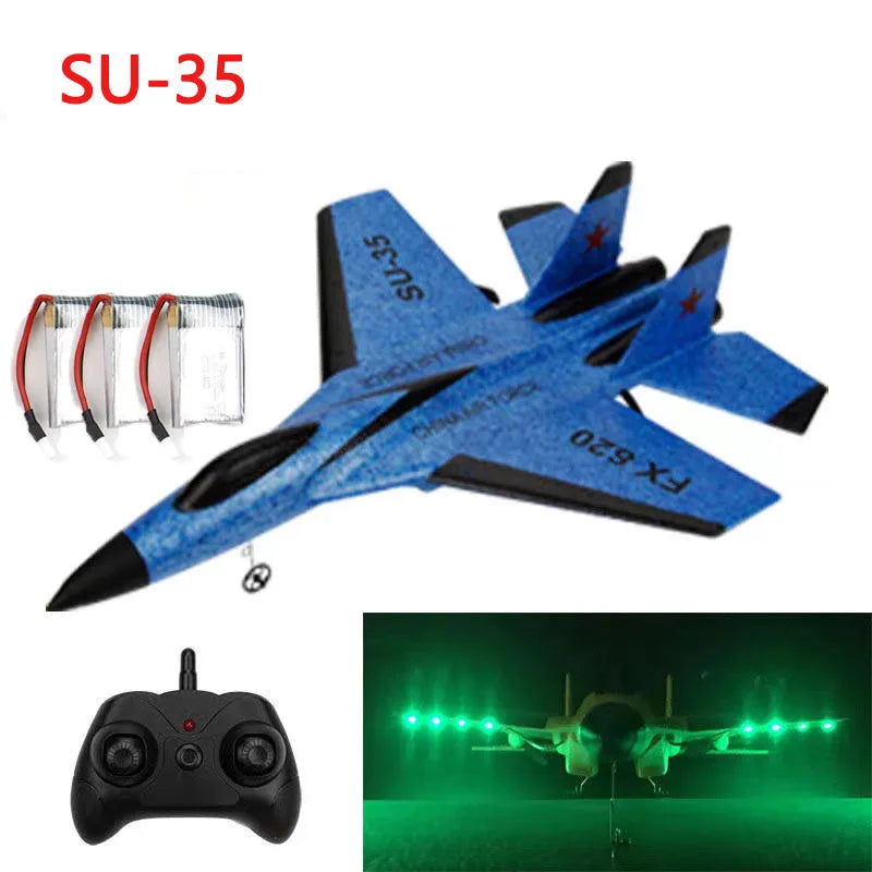 DIY RC Plane Toy EPP Craft Foam Electric Outdoor Remote Control Glider FX-801 901Remote Control Airplane DIY Fixed Wing Aircraft
