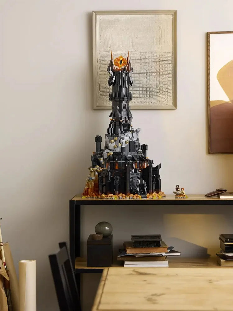 LEGO 10333 ICONS series The Lord of The Rings: Barad-dûr Compatible with Lego Building Blocks Model - NOT Included The Model Set