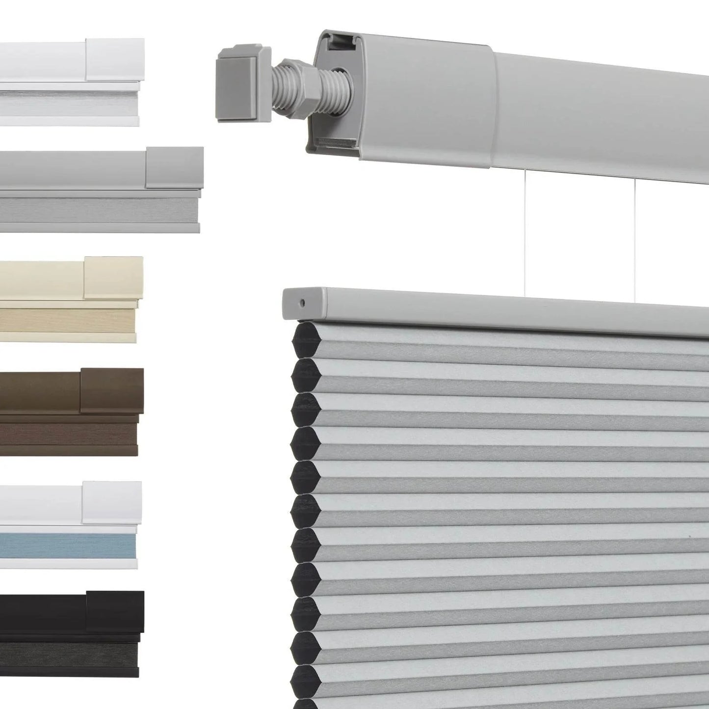 SnapFit Cordless Shades – No Drill, Instant Privacy & Light Control