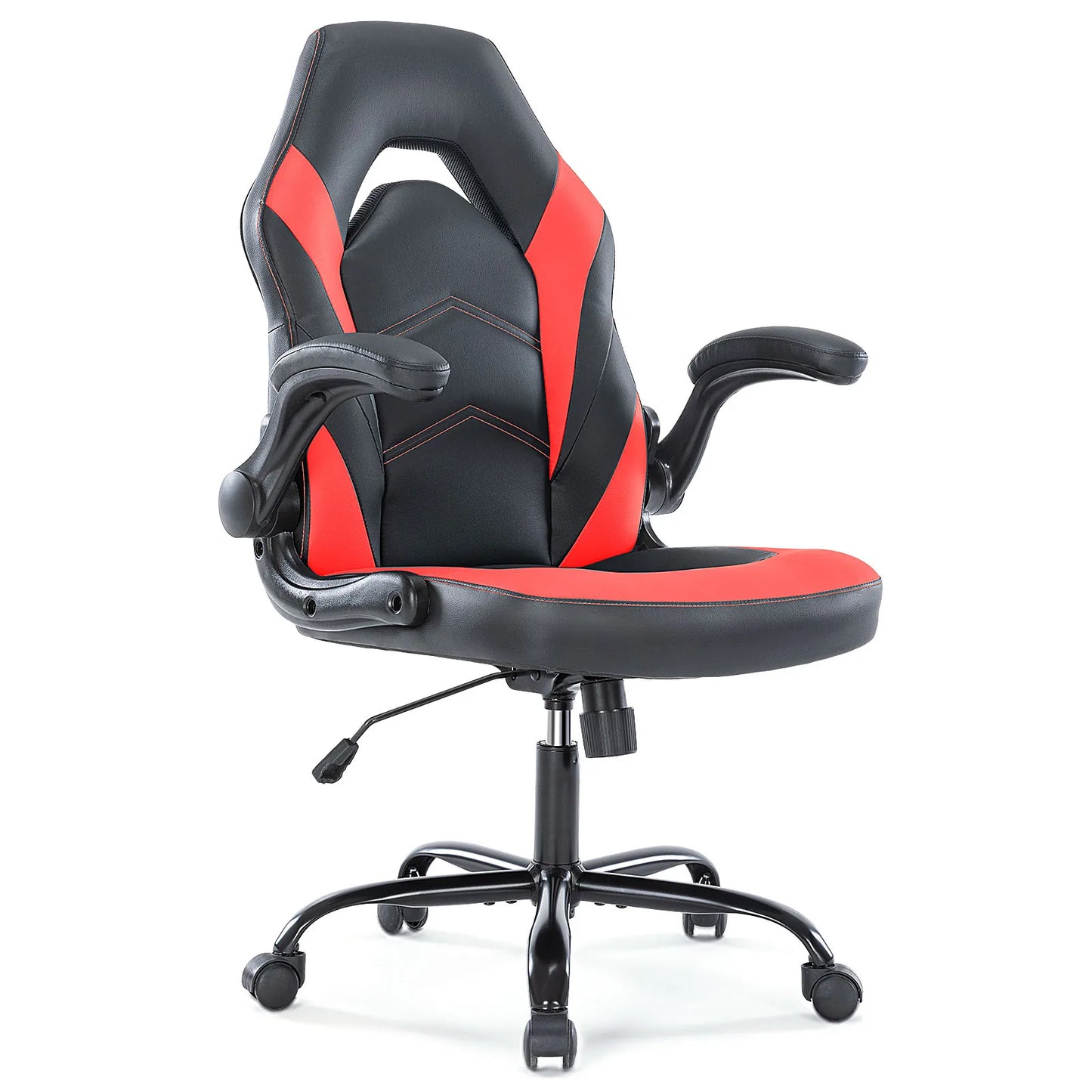 Ergonomic Office Computer  Chair Adjustable PU Leather  Armrest