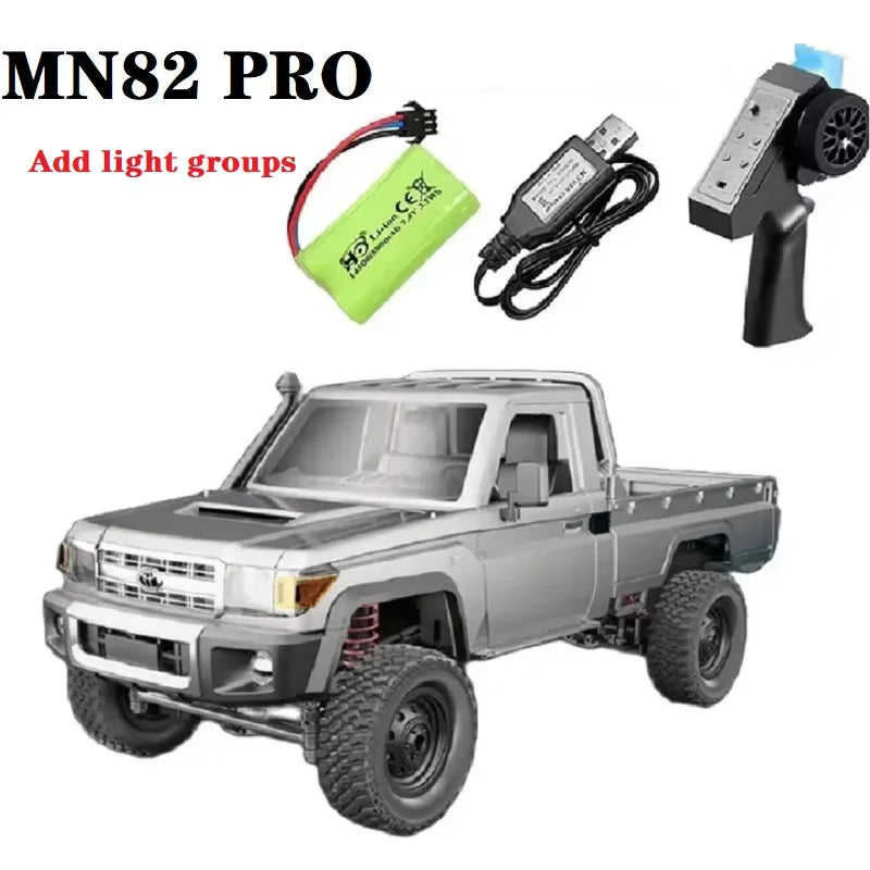 MN128 Full Scale RC CAR Model Remote Control Car Wrangler Jeep 4WD Climbing Car Simulation Off Road Vehicle Toy VS MN168