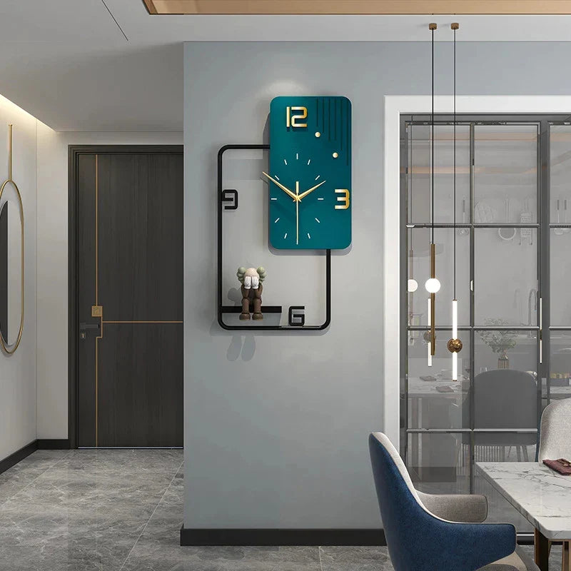 37/47inches Home decorations big mirror wall clock Modern design large decorative designer wall sticker unique gift