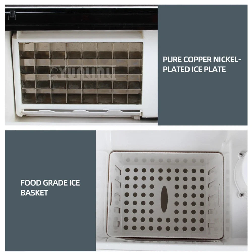 Automatic Commercial Ice Maker Crusher Portable Electric Ice Machine Iijsklontjes Snow Maker Machine