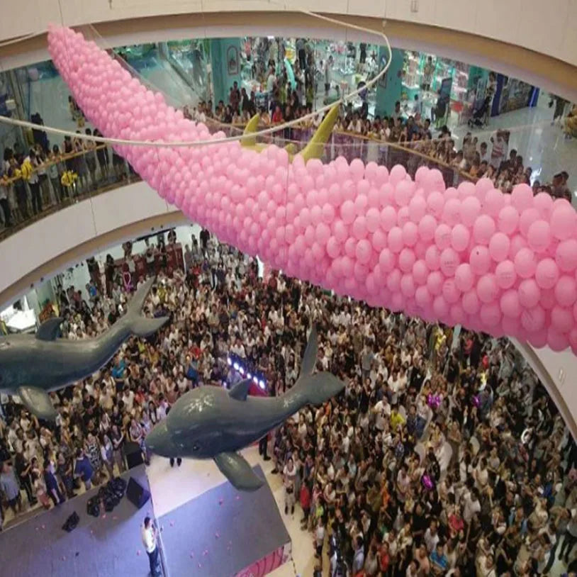 Balloon Drop Net Wedding Party Shopping Mall Activities Ceiling Decoration Manufacture Props Baby Shower Decor Party Supply