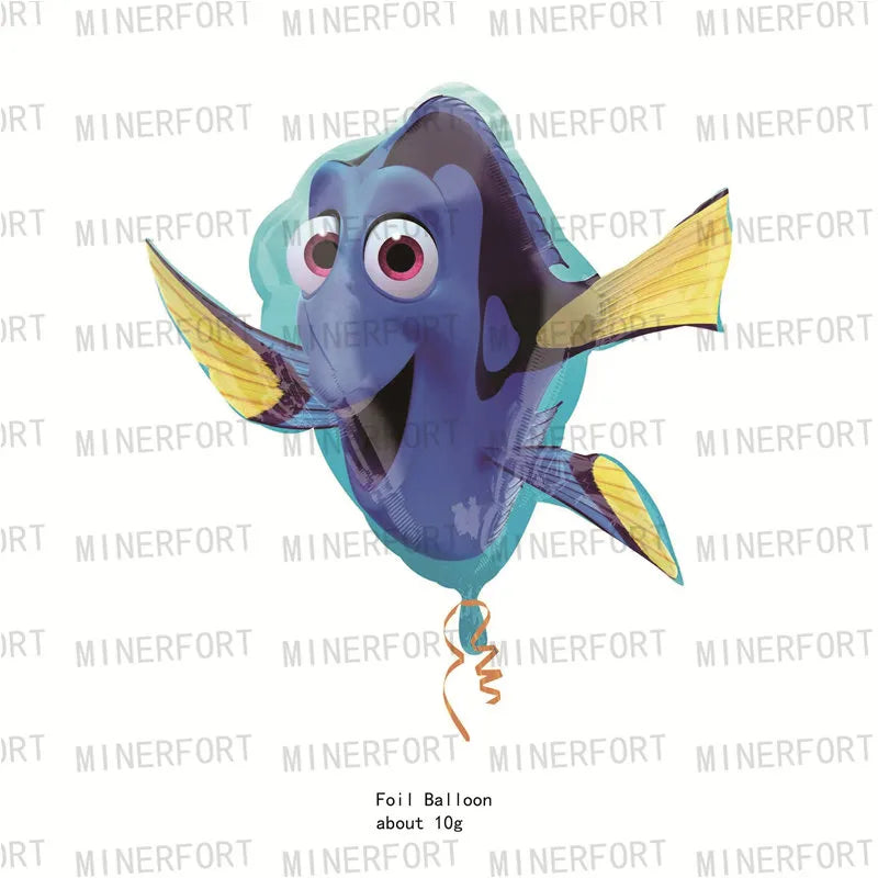 Finding Nemo Themed Party Supplies Cake Topper Balloons Stickers
