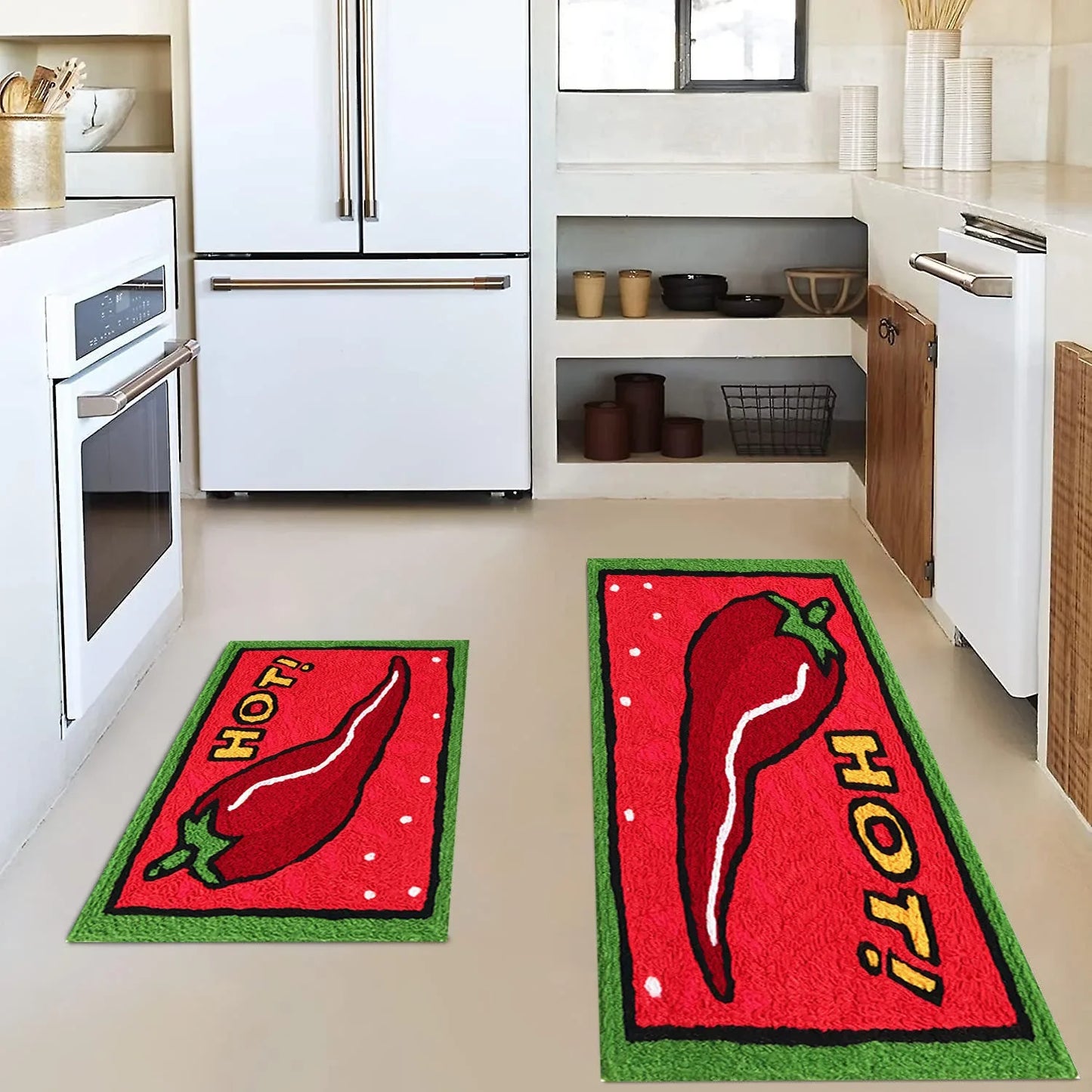 Kitchen Mat for Floor Non-slip Absorbent Kitchen Rug Kitchen Carpet Long Carpet Bathroom Mat Washable Decor Entrance Doormat