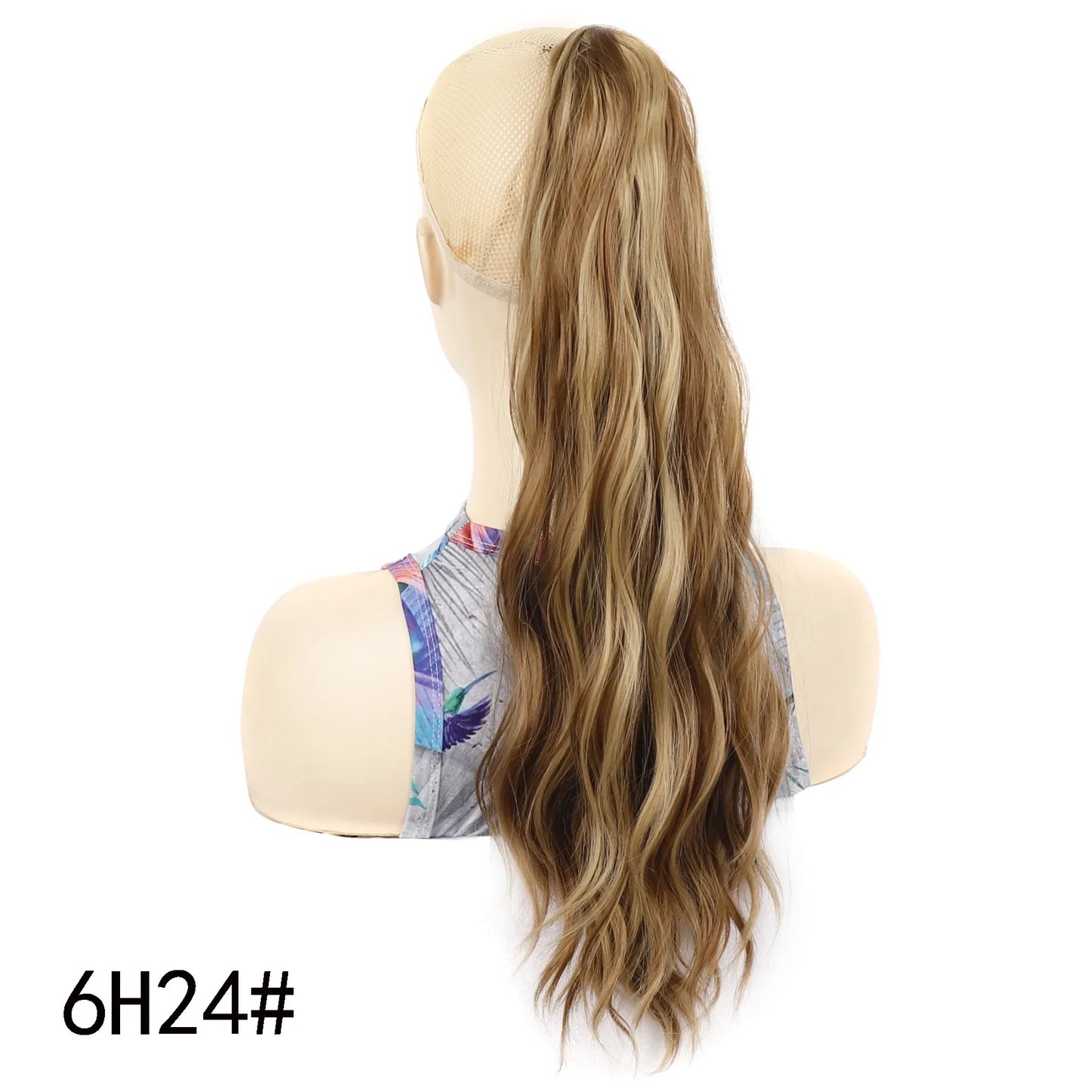 Ponytail Extension Claw Clip Hair Extensions Short Claw Ponytail Wavy Curly Clip In Ponytails Hairpiece for Women Christmas
