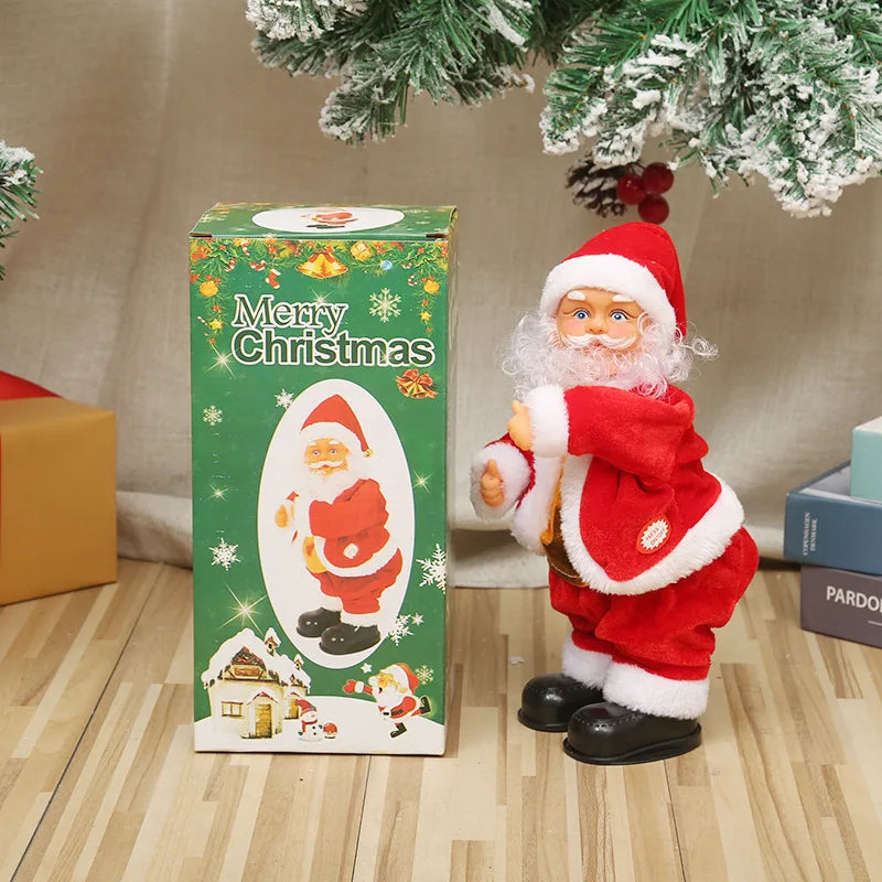 Musical Climbing Santa Claus Christmas Electric Santa Claus Climbing Rope Electric Climbing Ladder Music Santa Claus