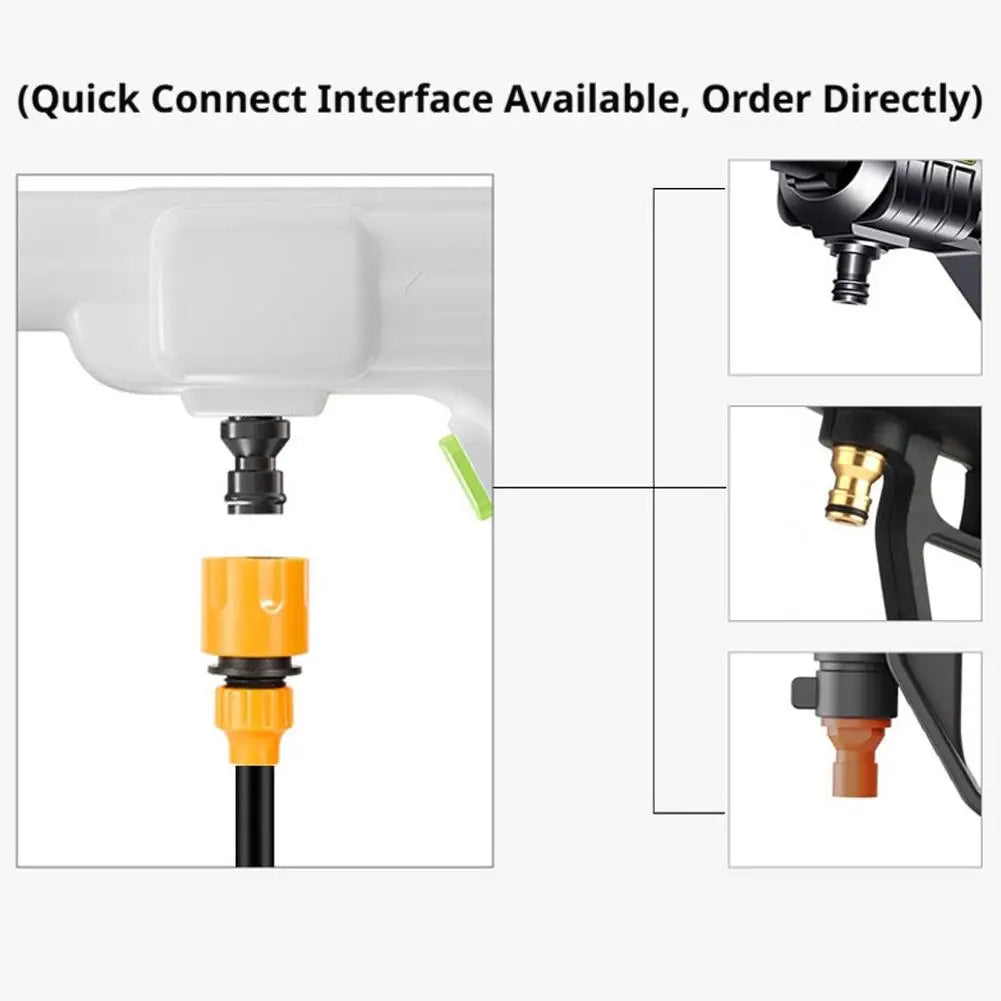 Wireless Lithium Water Gun Filter Car Wash Hose Household Antifreeze Faucet Car Wash Machine Cleaning Machine