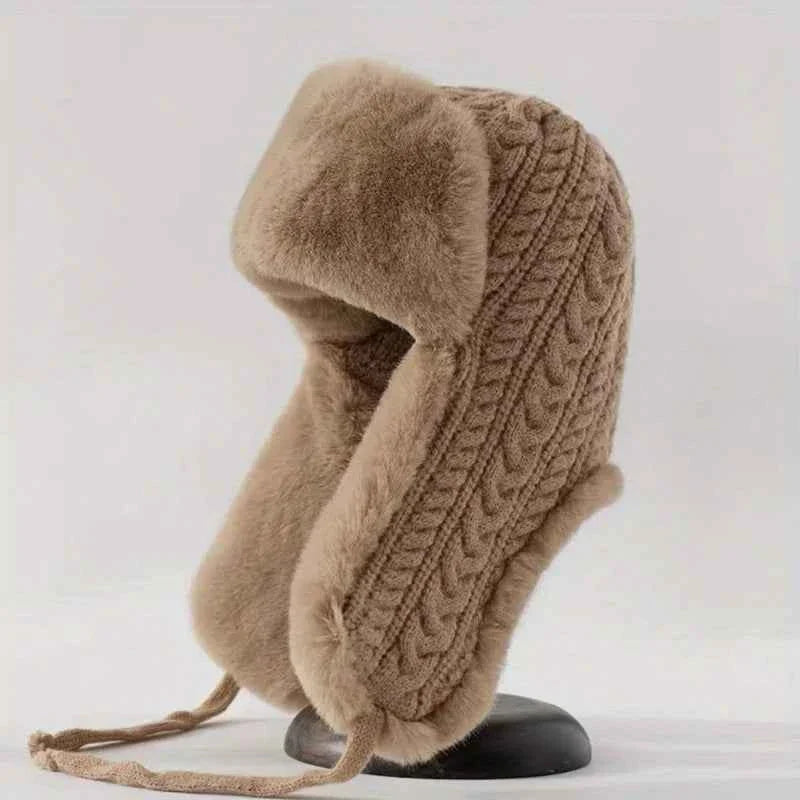 Extended Ear Flaps - Windproof Winter Cap