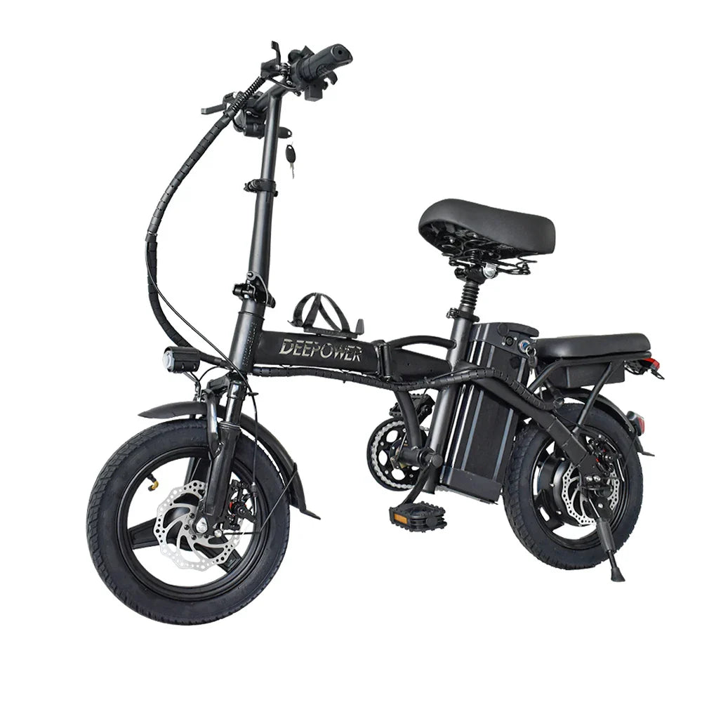 IDOTATA Ebike K300 Mini Folding Ebike for Adults, Electric Bike,Electric Bicycle with Lithium Battery,20MPH Commuting e-bike