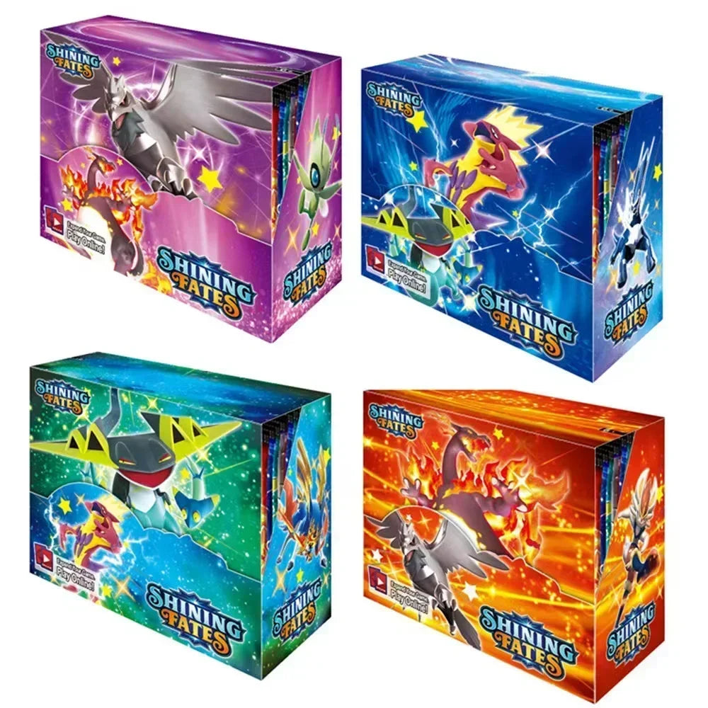 Pokémon Cards TCG: 324Pcs Scarlet & Violet Evolutions Booster Box 36 Pack Box Rare Booster Pack Vamx Collectible Card Toys Gifts