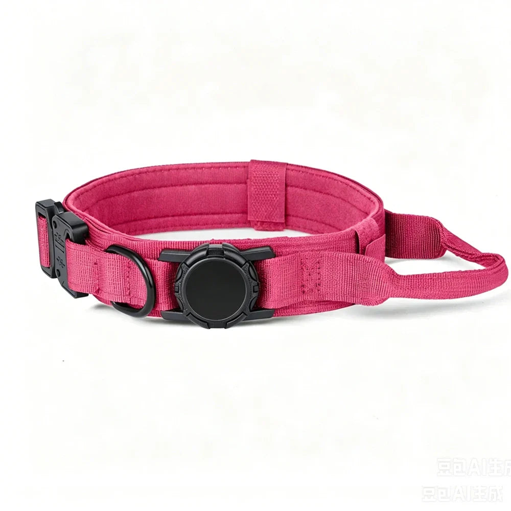 Adjustable Tactical Dog Collar Leash Harness for Medium Large Dogs Pet Accessories Durable Training Gear for German Shepherds