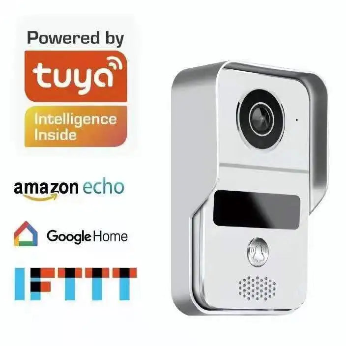 Tuya APP 2MP 1080P POE Wied WIFI IP  Doorbell  POE  Video Door Phone Intercom Visual Door Viewer Camera