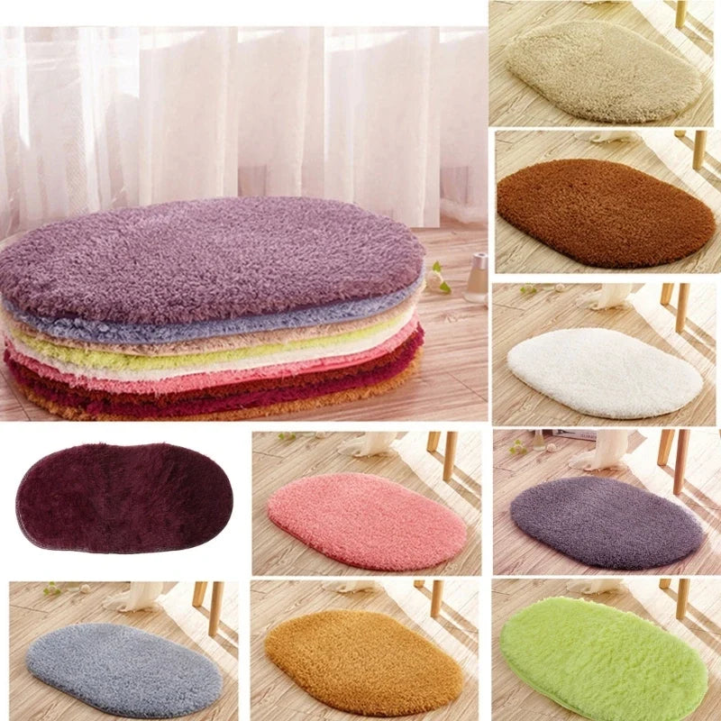 Absorbent Soft Bedroom Bathroom Floor Non-slip Door Bath Mat Shower Rug 30*50cm