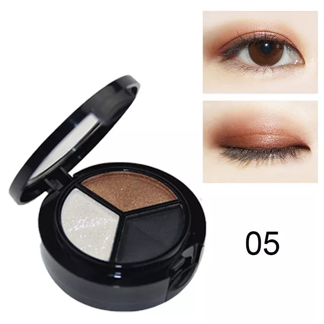 NEW IN Colors Shimmer Glitter Eye Shadow Palette Makeup Copper Bronzer Sliver Grey Metallic Smoky Eyeshadow Nude Cosmetics