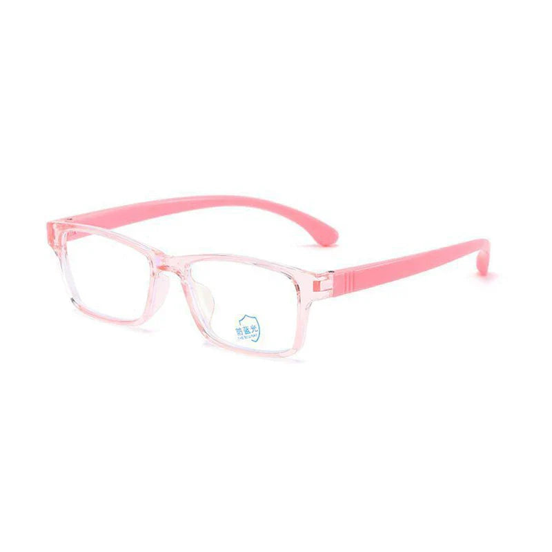 Zilead Kids Computer Glasses Blue Light Blocking Filter Gaming Goggles Silicone Frame Eyeglasses Child Anti-Blue Ray Eyewear