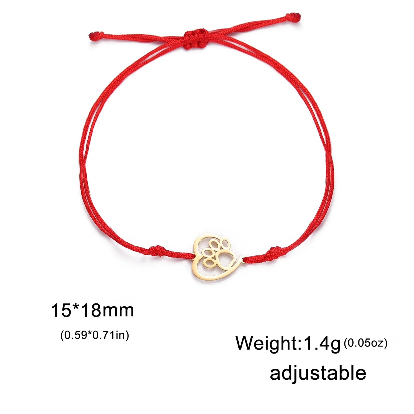 Skyrim Cute Heart shaped Cat Claw Women's Bracelet Stainless Steel Cute Pet Animal Figaro Chain Bracelet Gift Jewelry New