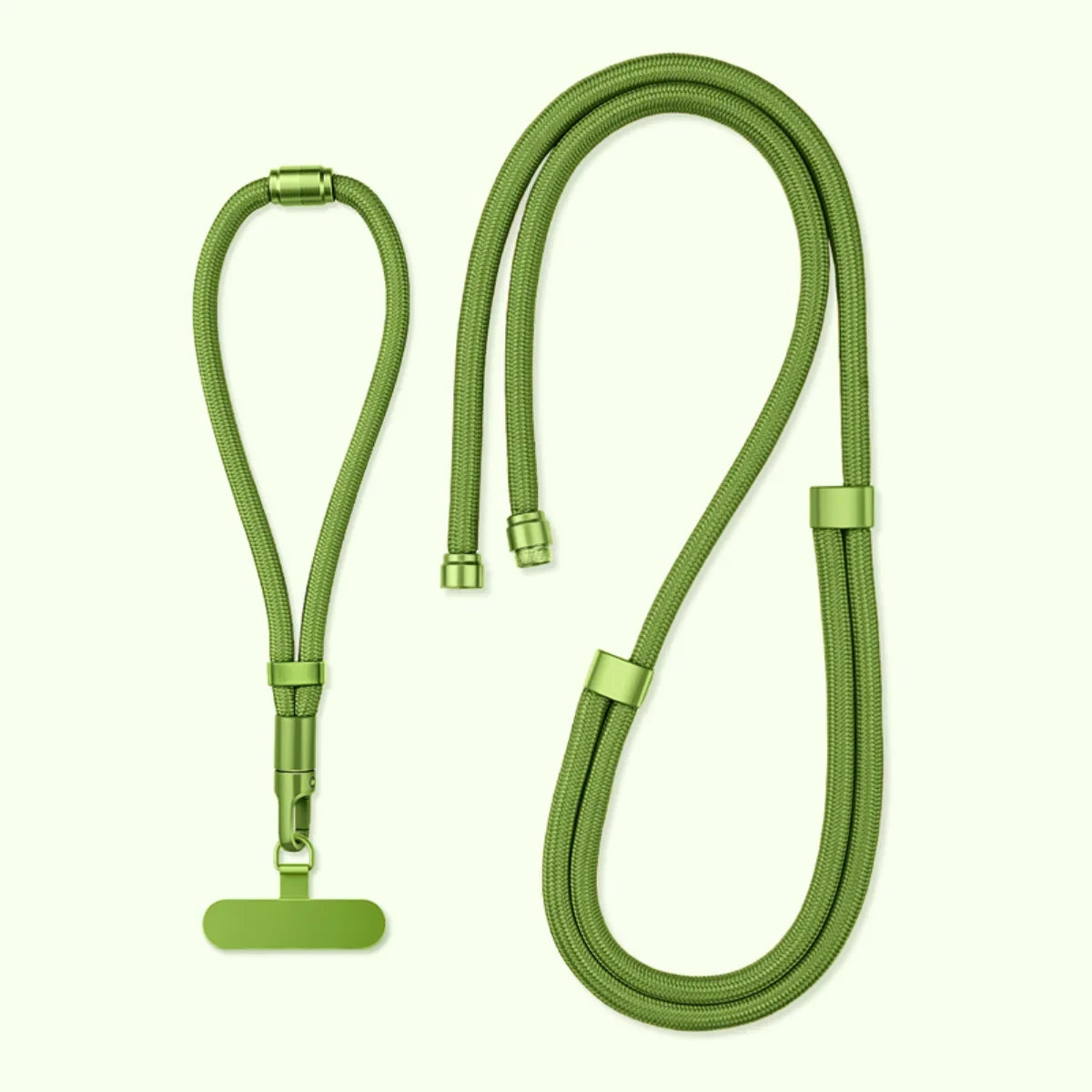 3-in-1 Switchable Mobile Phone Lanyard Adjustable Length Universal Mobile Phone Case Strap
