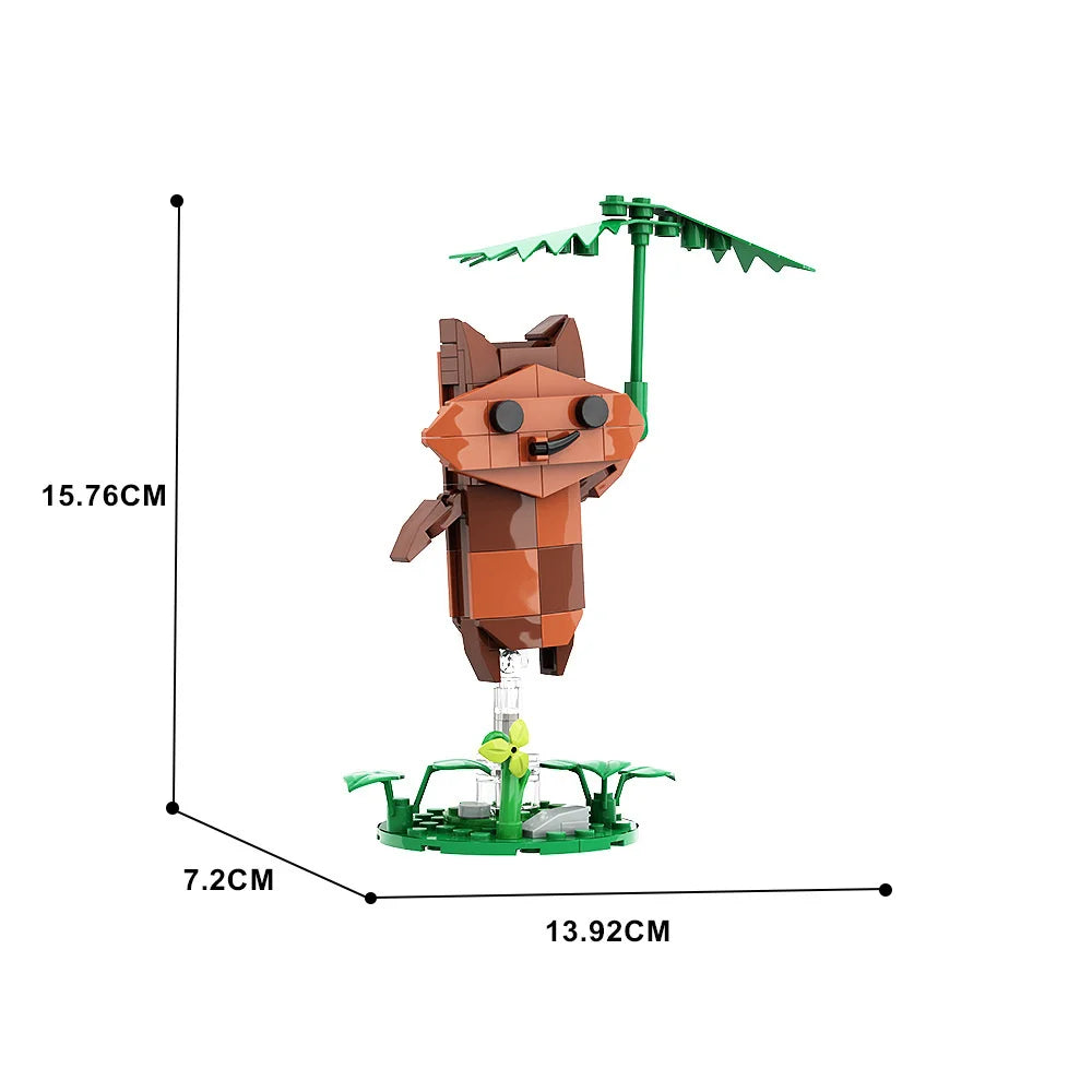 Zelda Breath Of The Wild Haha Building Block Set Anime Ruins Guardian Keglo Seeds Game Action Figures Bricks Model Children Toys