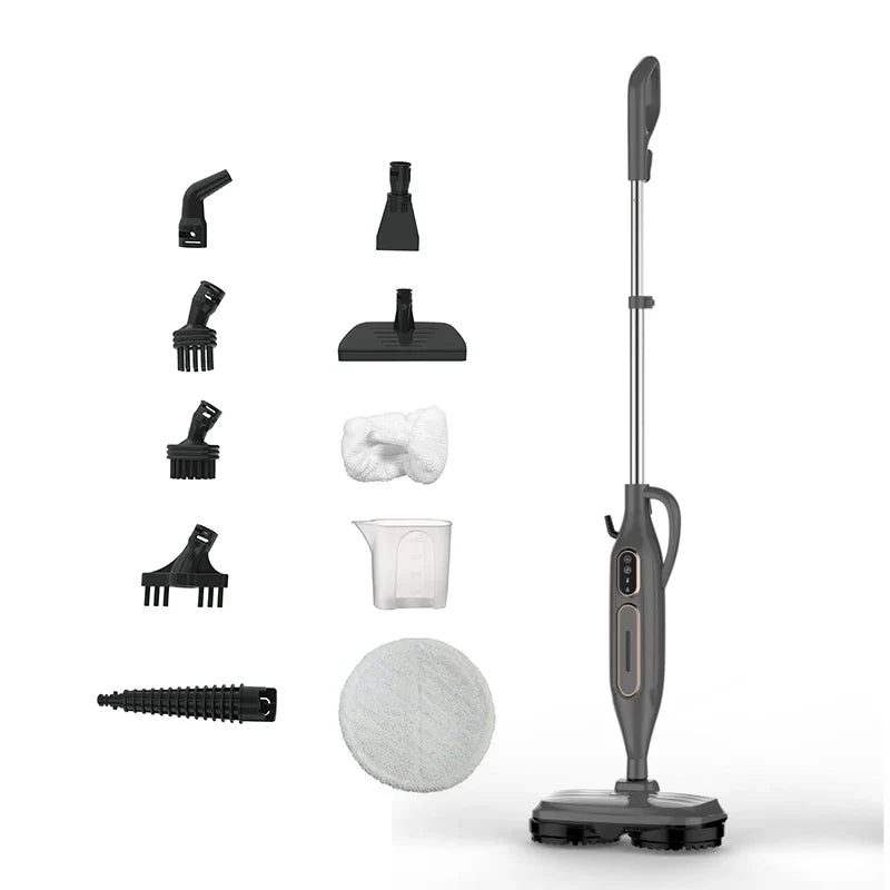 Hot Selling Electric Steam Mop Handheld Portable Vacuum Cleaning Machine Floor Washer with 3 Adjustable Steam Modes