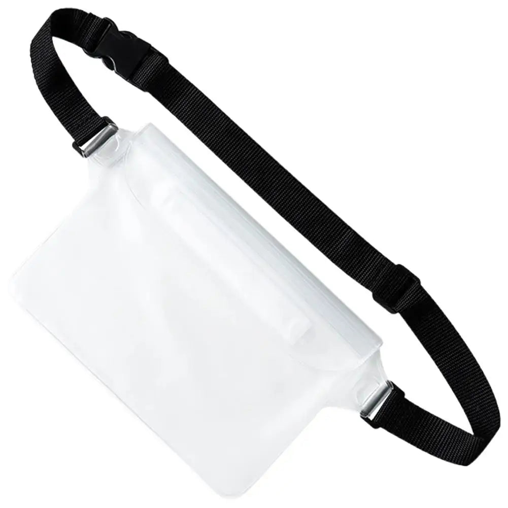 Swimming Waterproof Waist Bag Pack PVC Triple Sealed Beach Phone Case Outdoor Water Parties Watersports Drifting Diving Dry Bag