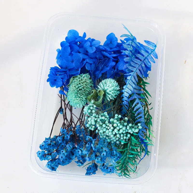 1Box Dried Flowers Dry Plants for Epoxy Resin Casting Mold DIY Aromatherapy Candle Molds Crafts Accessories