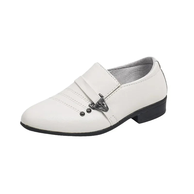 Spring, Autumn Shoes for Boys, Fashion Versatile Casual Slip-on  Shoes for School, Formal ,Performance.