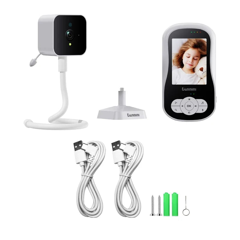 Baby Monitor Two-Way Audio Voice Intercom Infrared Night Vision Baby