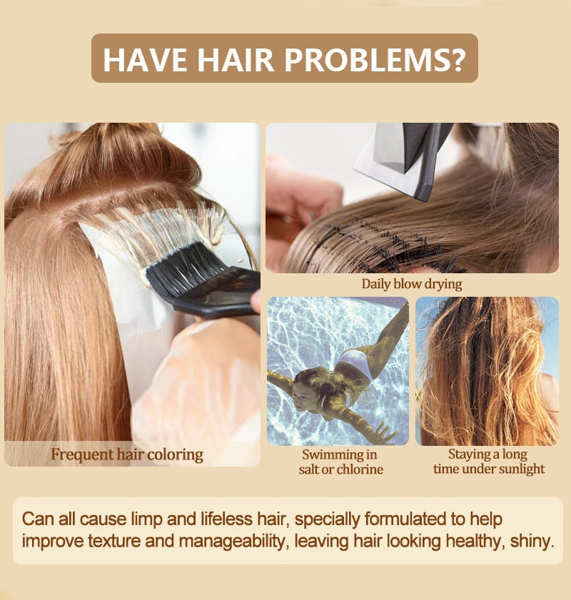 Free Shipping  60/120ml  Original PURC keratin Hair Mask Magical keratin Hair Treatment Cream 5 Seconds Repairs Damage Hair
