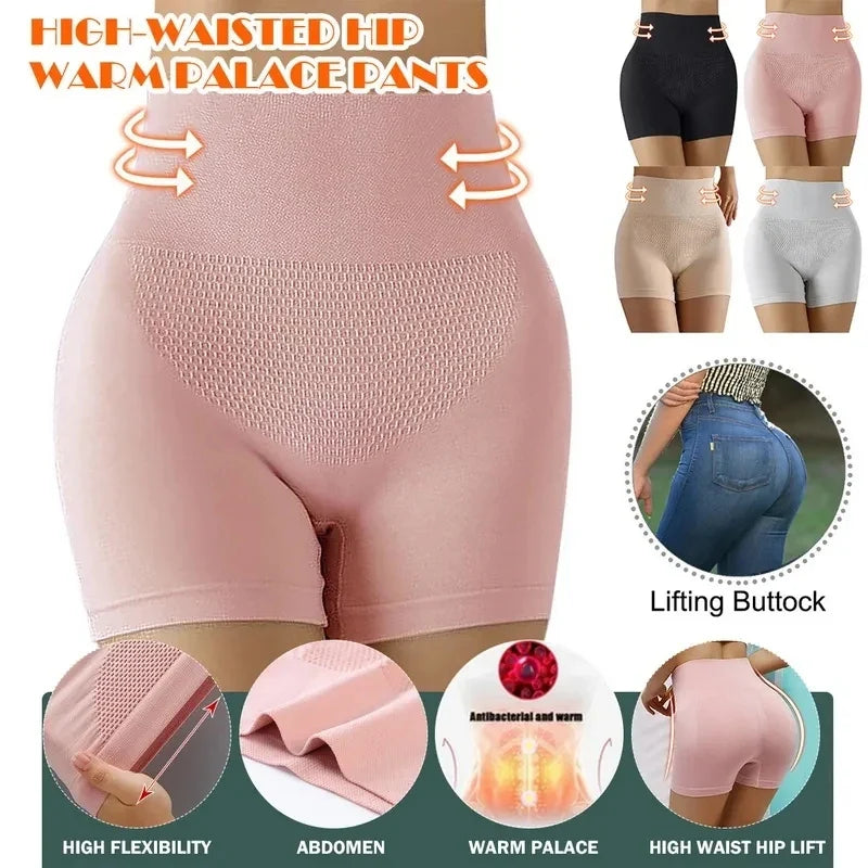 Women Seamless Safety Short Pants Summer High Waist Anti Chafing Soft Boyshorts Panties Plus Size Boxers for Women’s Underwear