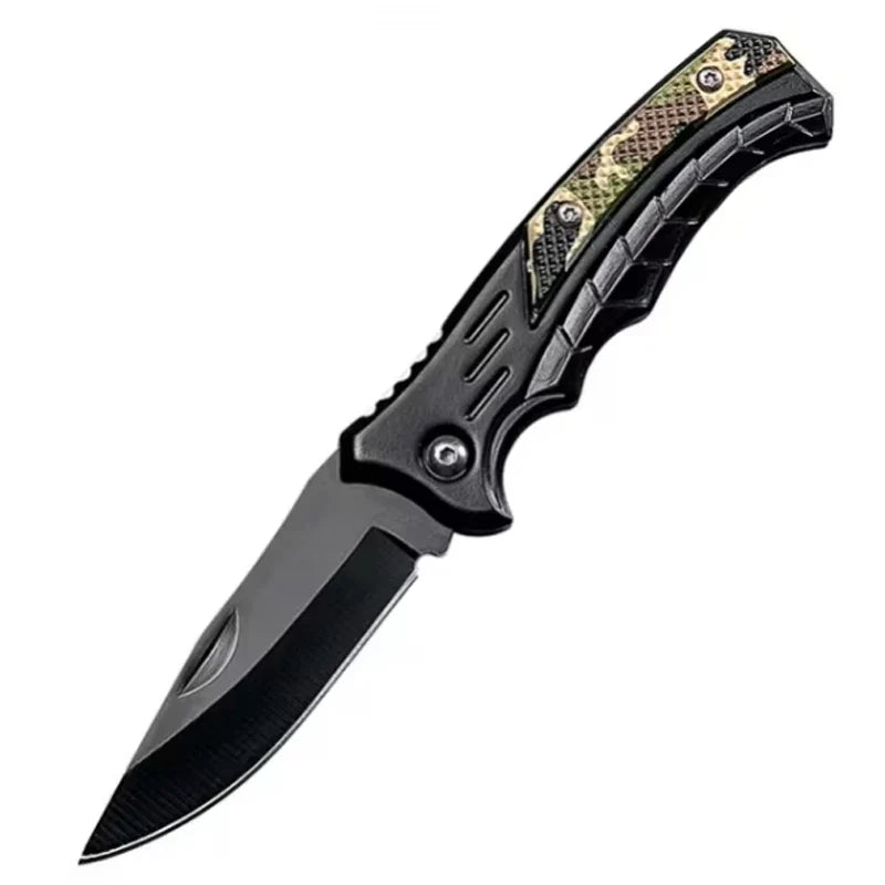 Folding knife Stainless steel High-hardness Pocket knife Outdoor Fishing knife Survival knife for Men