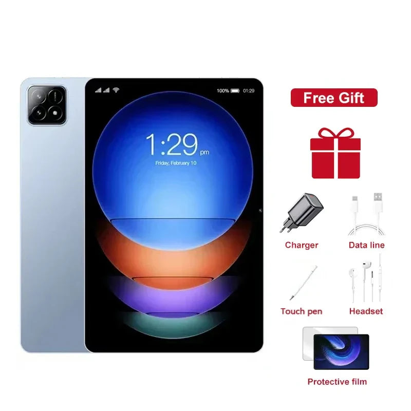 2025 Global Version Original Pad 7S Pro Tablet 11inch Android 14 22GB+1T Snapdragon 8 Gen 2 HD 4K 5G Dual SIM WiFi GPS Tablet PC