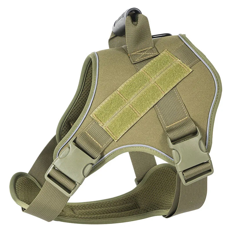 Tactical Dog Harness for Large Dogs No Pull Explosion Proof Heavy Duty Adjustable Military Grade K9 Training Walking Vest