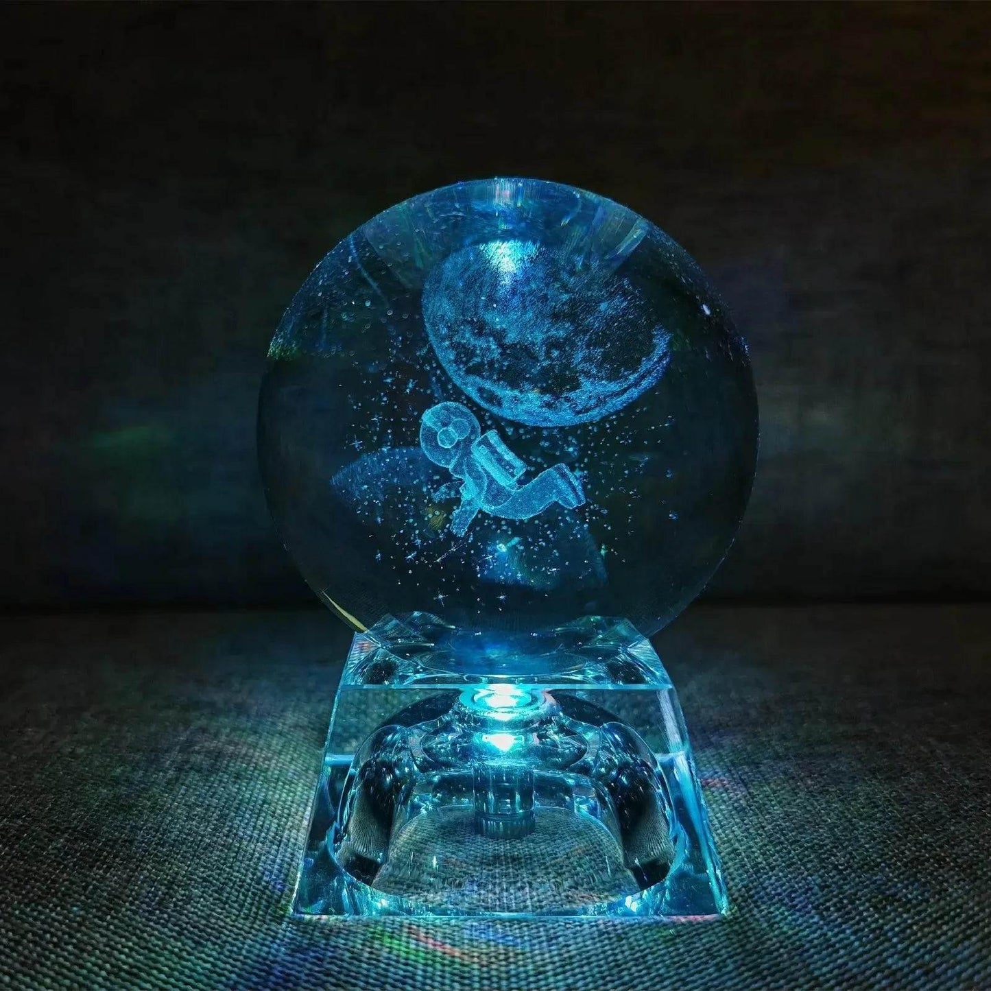 3D LED Crystal Ball Collectible