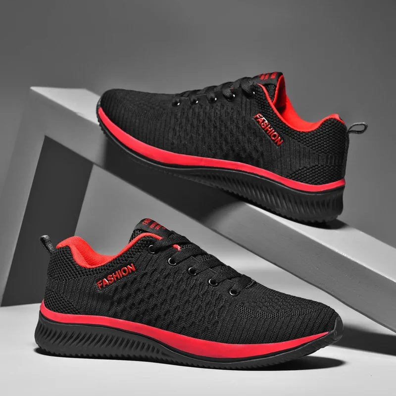 2023 Summer Mens Sports Shoes Breathable Casual Running Shoes Lightweight Non-Slip Comfortable Sports Fitness Shoes Zapatillas
