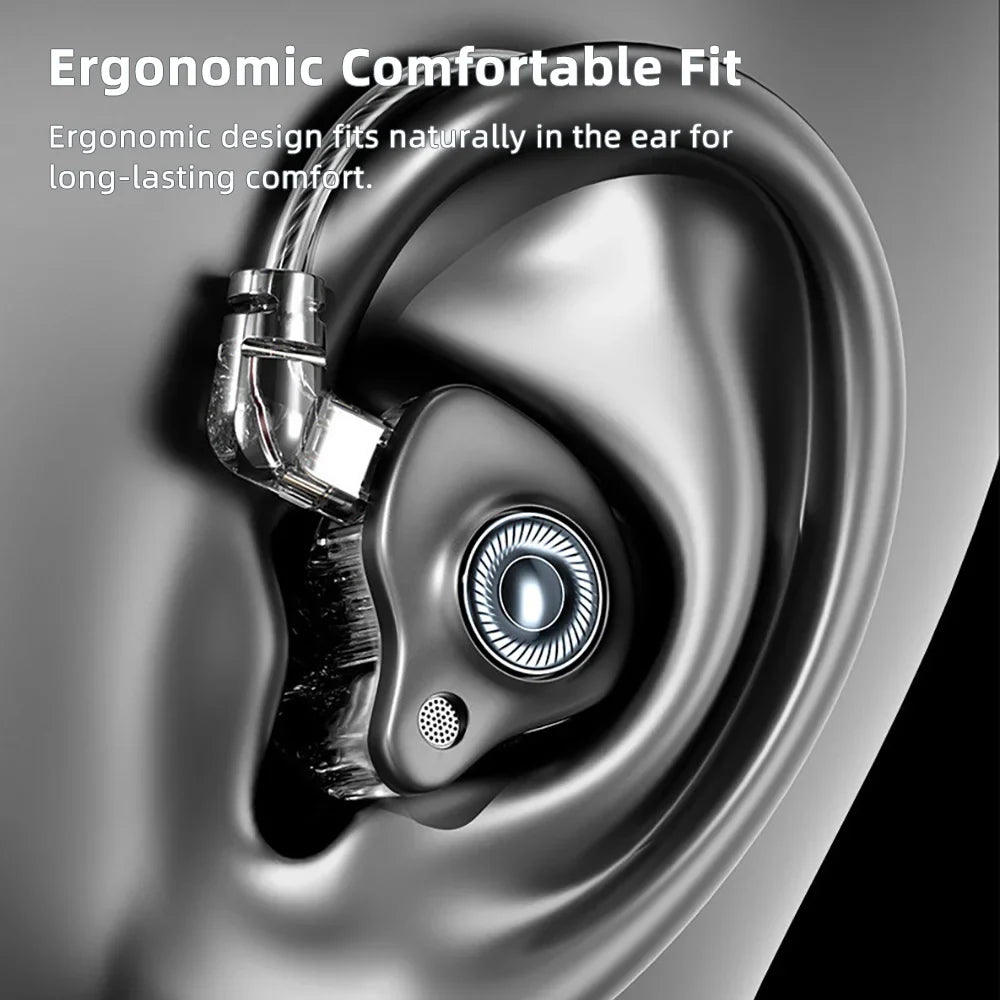 USB C Headphones For Samsung Galaxy S26 S25 Ultra iPhone 17 16 Earphones Wired HiFi Bass Stereo Music Earbuds Gaming  with MIC