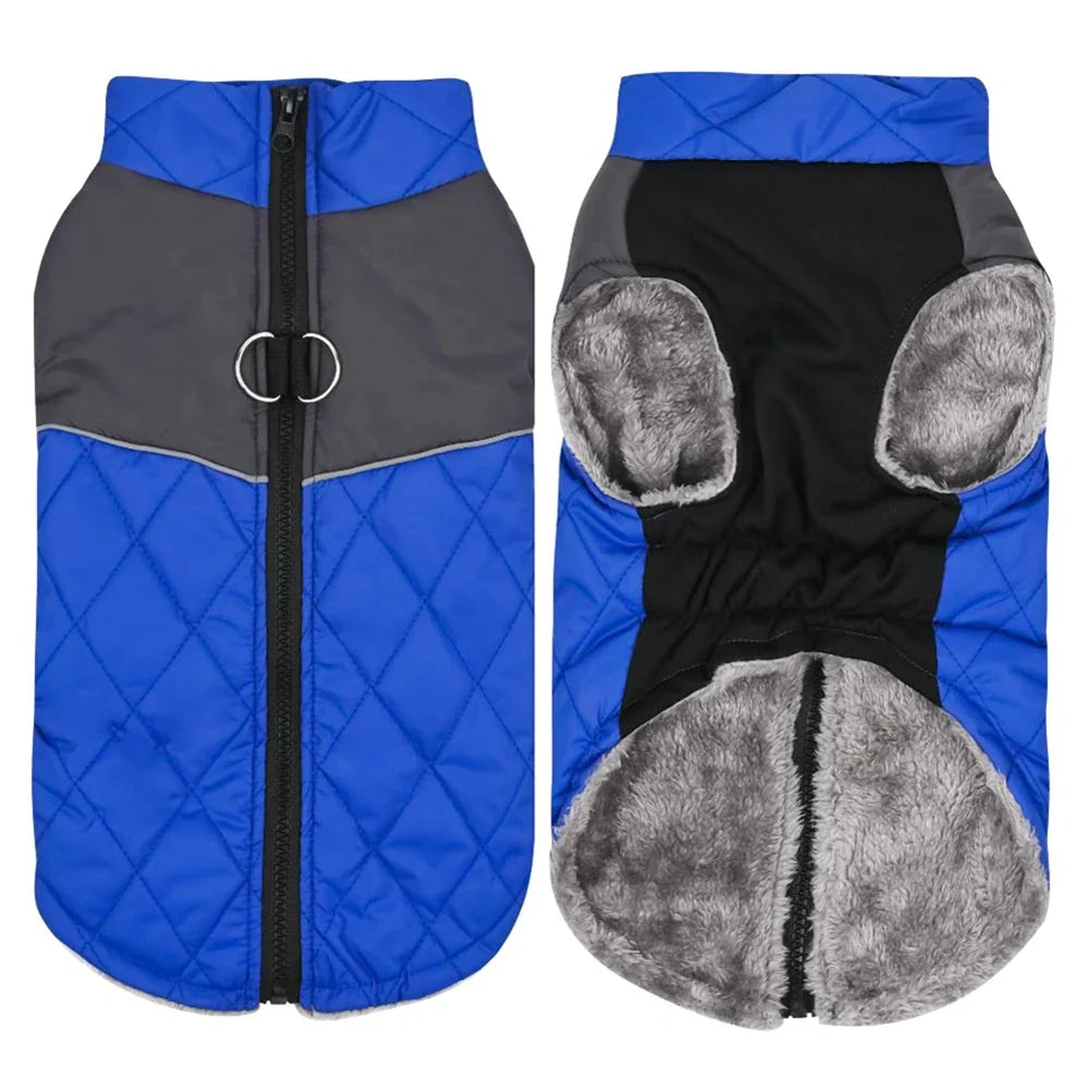 Warm Winter Pet Dog Clothes Waterproof Vest Coat For Puppy Small Medium Large Dog Pet Snow Skiing Outfits Costumes Clothes