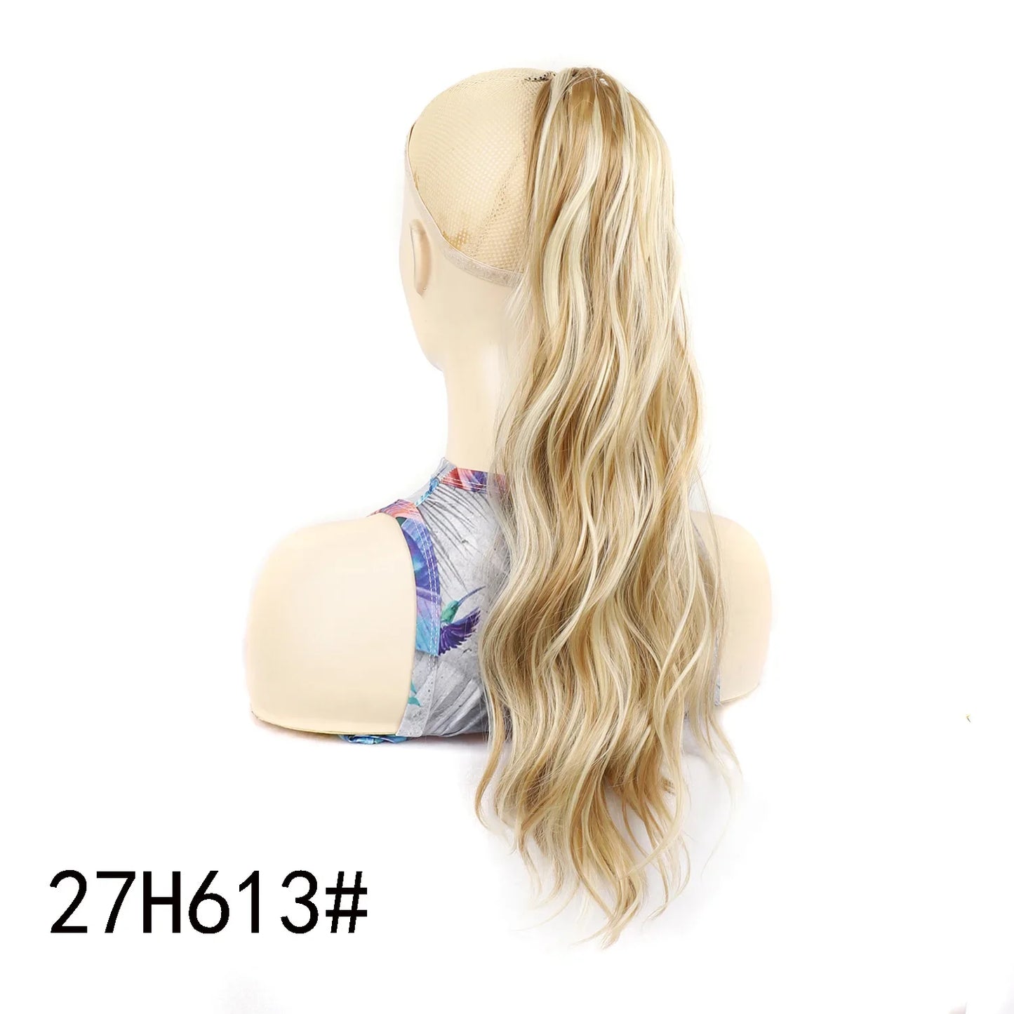 Ponytail Extension Claw Clip Hair Extensions Short Claw Ponytail Wavy Curly Clip In Ponytails Hairpiece for Women Christmas