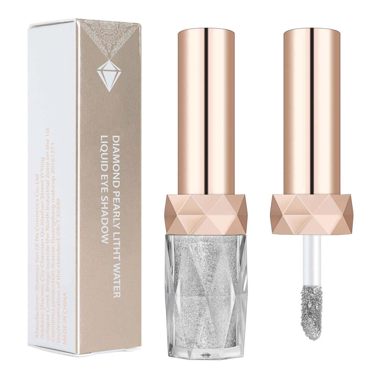 Liquid Glitter Eyeshadow High Pigment Shimmer Eye Shadow 6 Colors Long-lasting Makeup For Eyeliner Highlight Blush