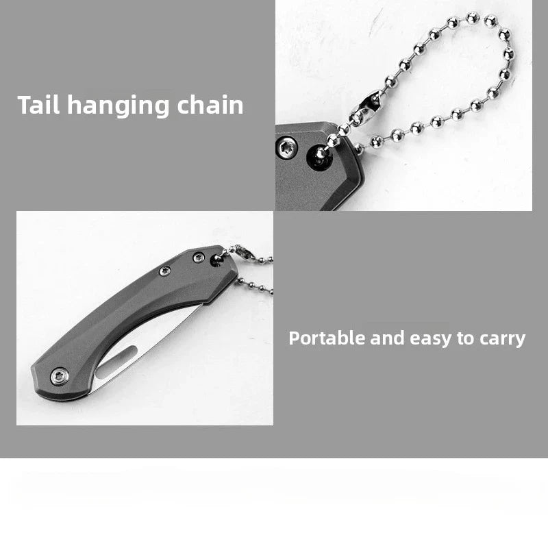 New Stainless Steel Outdoor Knife Folding Knife High Hardness Pocket Knife Sharp Portable Survival EDC Tool