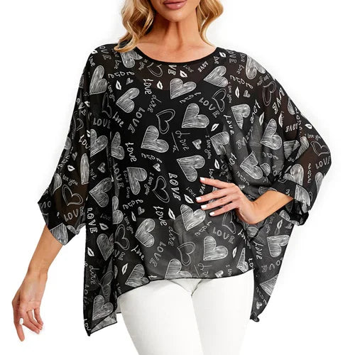 BHflutter 4XL 5XL 6XL Plus Size Women Blouse 2022 Sexy Off Shoulder Leopard Print Summer Tops Tees Casual Chiffon Blouses Shirts